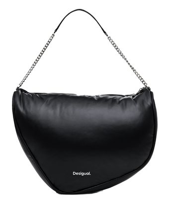 Desigual Lemonheart Accent Shopping Bag Black