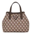 GUESS G Wave Mini Tote XS Brown Logo GUESS G Wave Mini Tote XS Brown Logo