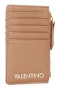 VALENTINO Post Re Credit Card Case Camel / Moro