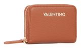 VALENTINO Post Re Zip Around Wallet Cuoio / Moro