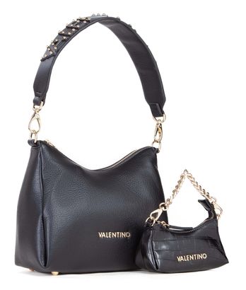 VALENTINO Kalimba Hobo Bag Nero