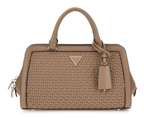 GUESS Murielle Girlfriend Satchel Dark Taupe