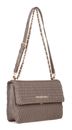 VALENTINO Frequency Re Flap Bag Taupe VALENTINO Frequency Re Flap Bag Taupe