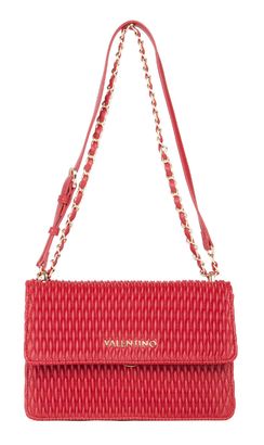 VALENTINO Frequency Re Flap Bag Rosso Scuro
