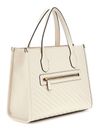 GUESS Silvana 2 Compartment Tote Bone GUESS Silvana 2 Compartment Tote Bone
