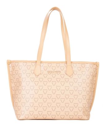 VALENTINO Lady Re Shopping Bag Beige / Multicolor
