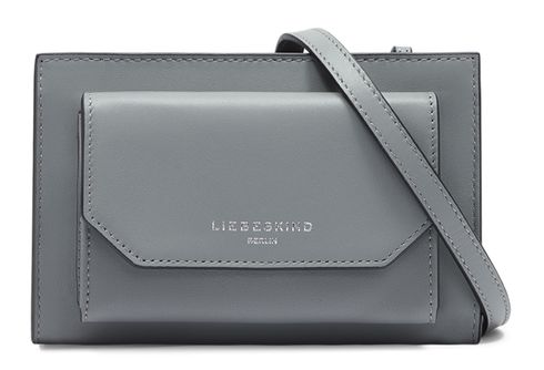 LIEBESKIND BERLIN Lora Calf Optic Crossbody Bag XS Grigio