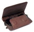 The Chesterfield Brand Maplewood Glasses Case Brown
