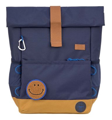 Lässig Little Gang Medium Rolltop Backpack M Navy