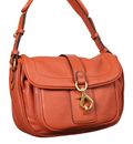 abro Leather Dalia Star Saddle Shoulderbag Dark Orange