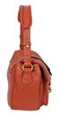 abro Leather Dalia Star Saddle Shoulderbag Dark Orange