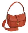 abro Leather Dalia Star Saddle Shoulderbag Dark Orange