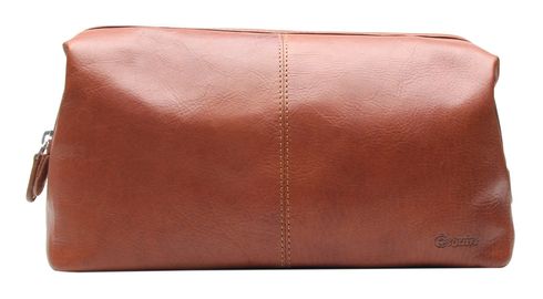 Esquire Dallas Cosmetic Bag Brown