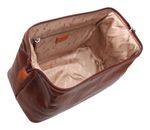 Esquire Dallas Cosmetic Bag Brown