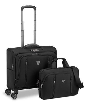 RONCATO City 3.0 Pc Trolley 4W 46 cm Black