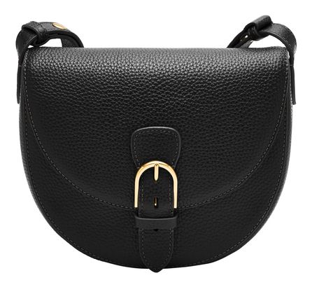 FOSSIL Everleigh Flap Shoulder Bag Black