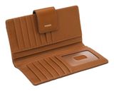 FOSSIL Logan RFID Tab Clutch Saddle