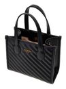 GUESS Silvana 2 Compartment Mini Tote XS Black GUESS Silvana 2 Compartment Mini Tote XS Black