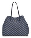 GUESS G Wave Large 2 In 1 Tote Bag L Blue Logo