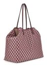 GUESS G Wave Large 2 In 1 Tote Bag L Claret Logo