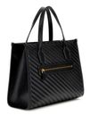 GUESS Silvana 2 Compartment Tote Black GUESS Silvana 2 Compartment Tote Black