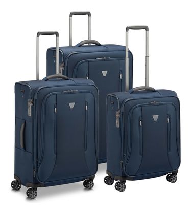 RONCATO City 3.0 4 W Trolley Exp (L + M + C) Dark Blue