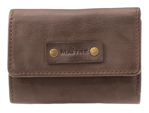 Maître Steinbach Ilsebill Purse sh4f Darkbrown