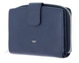 Golden Head Valencia RFID Protect Billfold Coin Wallet With Snap Closure Sapphire Golden Head Valencia RFID Protect Billfold Coin Wallet With Snap Closure Sapphire