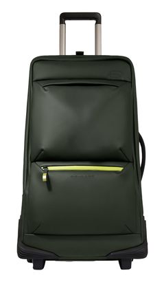 PIQUADRO Corner 2O Wheeled Duffel Bag Green