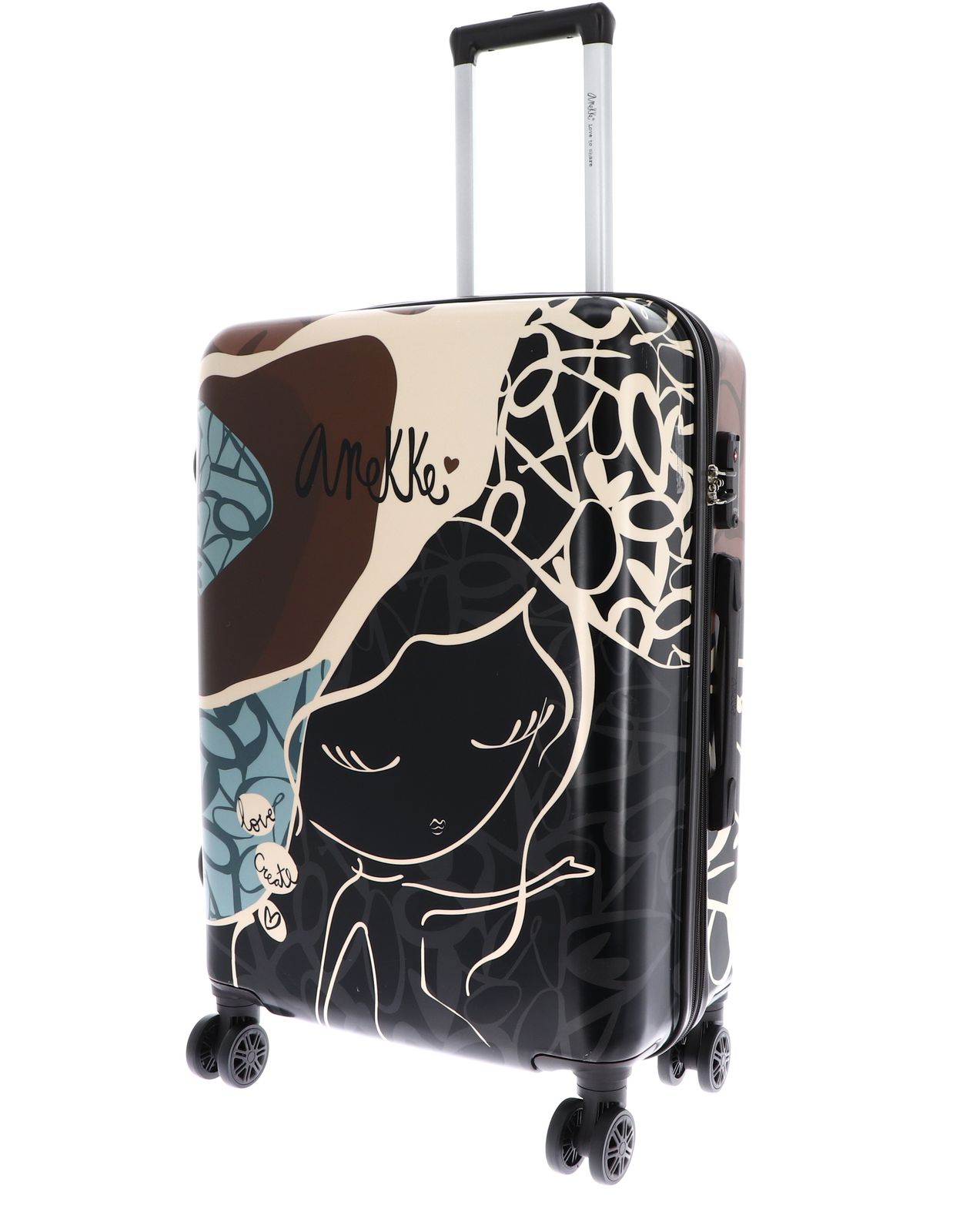 Anekke Trolleyset S / M Multicolor Anekke Trolleyset S / M Multicolor