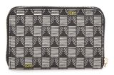 GUESS G Wave SLG Medium Zip Around Wallet Black Logo GUESS G Wave SLG Medium Zip Around Wallet Black Logo