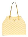 GUESS G Wave Large 2 In 1 Tote Bag L Yellow Logo