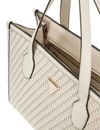 GUESS Silvana 2 Compartment Tote Bone