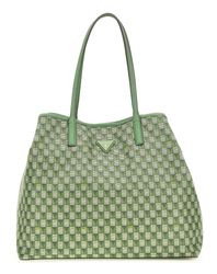 ◆OVHEE◆ Betty Nylon Tote Bag Pale Green P00000RN Green Grocery Tote Bags Wholesale 13x10x15 | EnviroPackaging