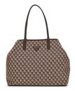 GUESS G Wave Large 2 In 1 Tote Bag L Brown Logo