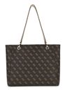 GUESS Noelle Tote Bag Brown Logo GUESS Noelle Tote Bag Brown Logo