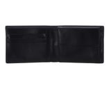 THE BRIDGE Filippo Wallet Nero Rutenio Scuro