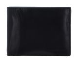 THE BRIDGE Filippo Wallet Nero Rutenio Scuro