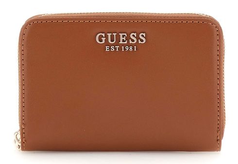 GUESS Laurel Zip Around Wallet Cognac