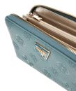 GUESS Cresidia SLG Zip Around Wallet L Teal GUESS Cresidia SLG Zip Around Wallet L Teal