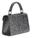 GUESS Zalina Mini Top Handle Flap Pewter GUESS Zalina Mini Top Handle Flap Pewter