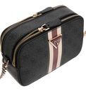 GUESS Noelle Crossbody Camera Bag Coal Logo