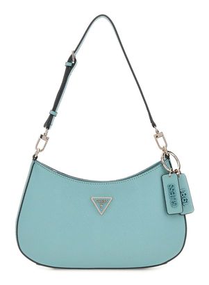 GUESS Noelle Top Zip Shoulder Bag Teal