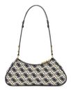 GUESS Mintha Mini Top Zip Shoulder Bag Navy Logo GUESS Mintha Mini Top Zip Shoulder Bag Navy Logo