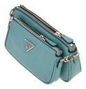 GUESS Noelle Double Pouch Crossbody Teal GUESS Noelle Double Pouch Crossbody Teal