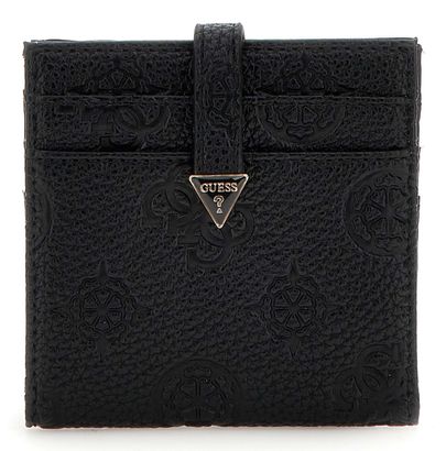 GUESS Cresidia Tab Card Case Black