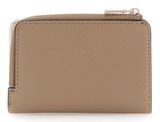 GUESS Laurel Zip Around Card Case Dark Taupe GUESS Laurel Zip Around Card Case Dark Taupe