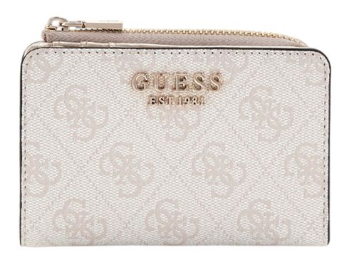 GUESS Laurel SLG Zip Around Wallet Dove Logo