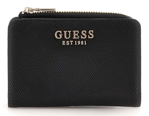 GUESS Laurel Zip Around Card Case Black