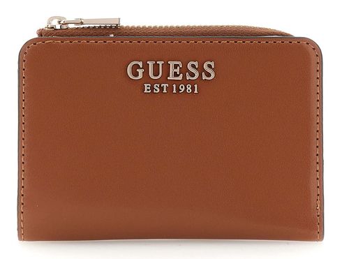 GUESS Laurel SLG Zip Around Wallet Cognac